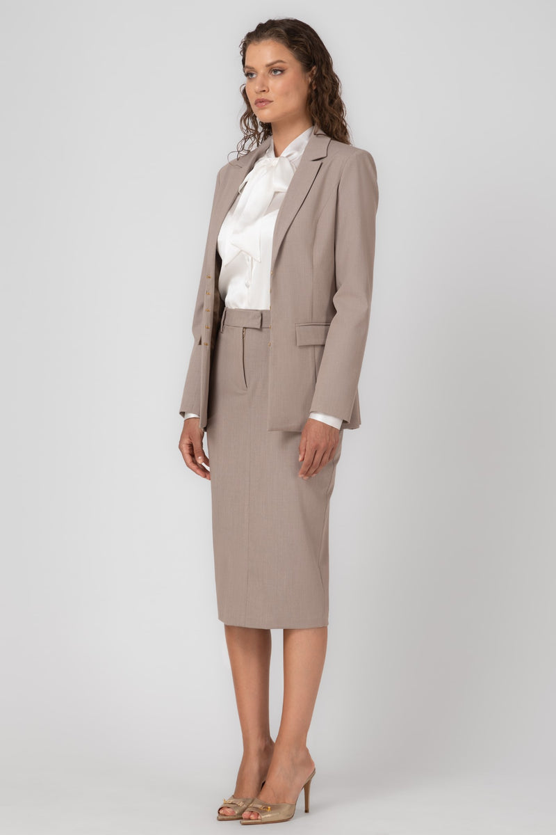 Formal Blazer Sand