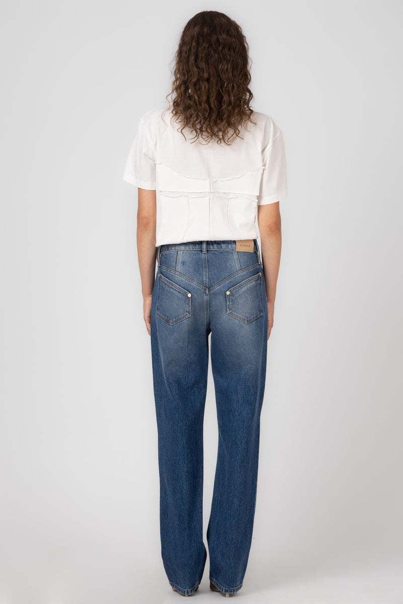 Deconstructed T-Shirt White