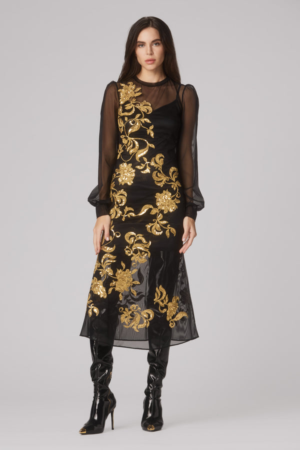 Adorn Dress Black