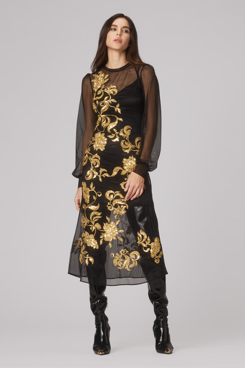 Adorn Dress Black