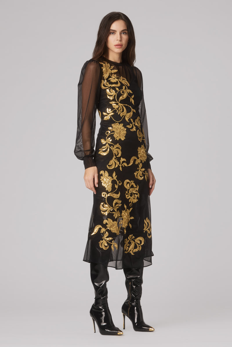 Adorn Dress Black