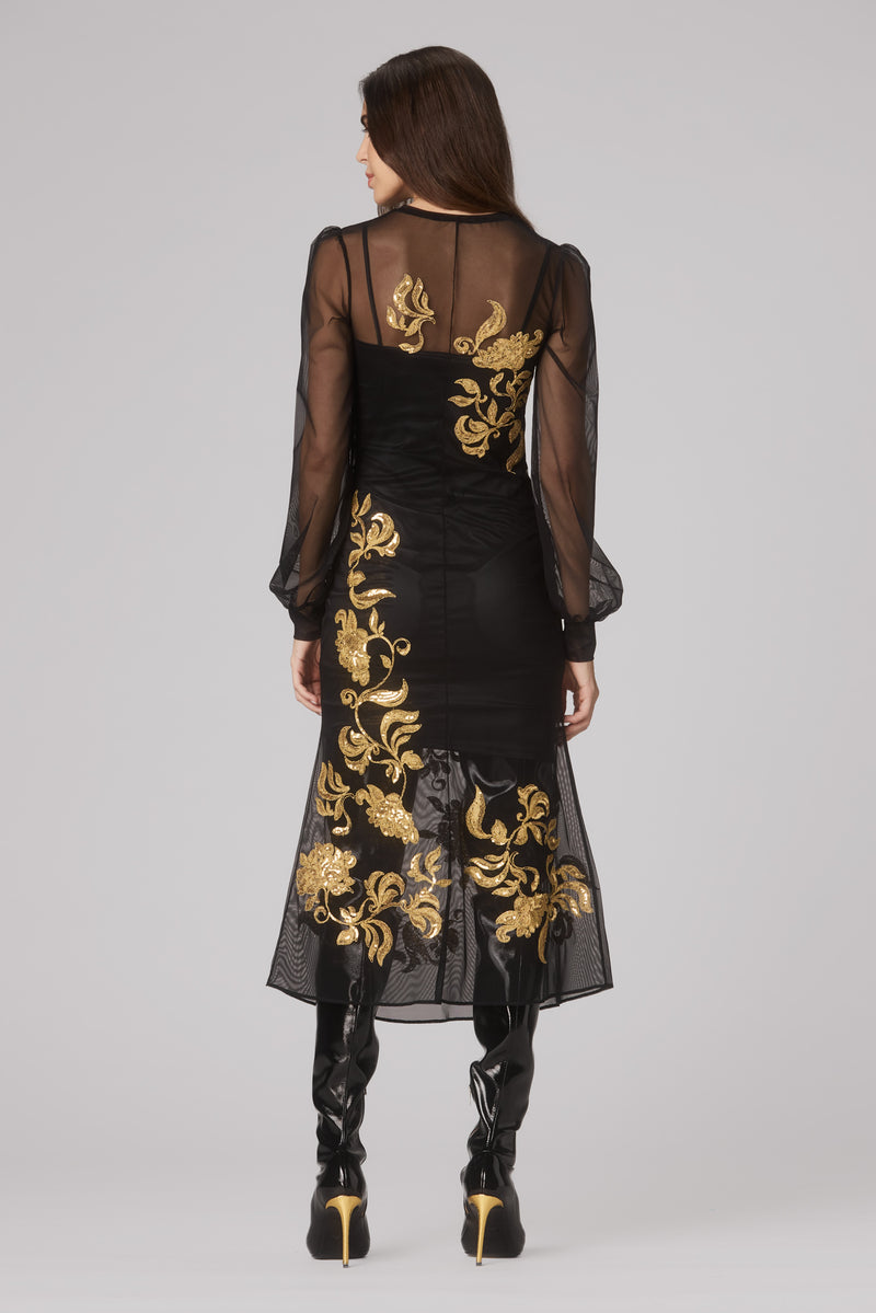 Adorn Dress Black