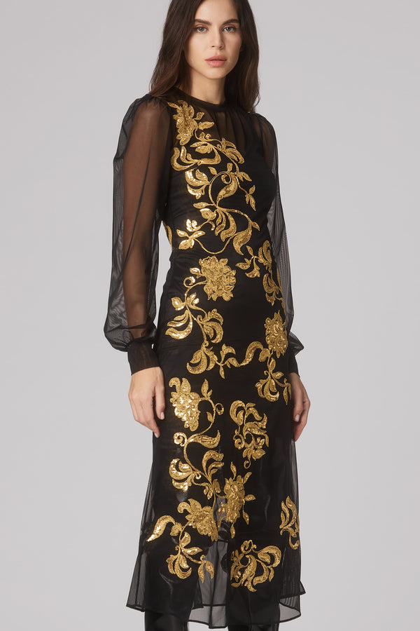 Adorn Dress Black