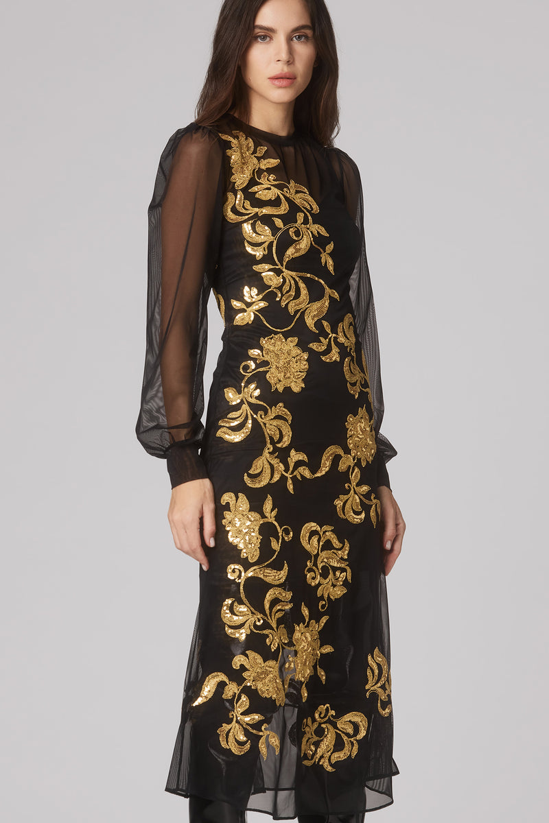 Adorn Dress Black