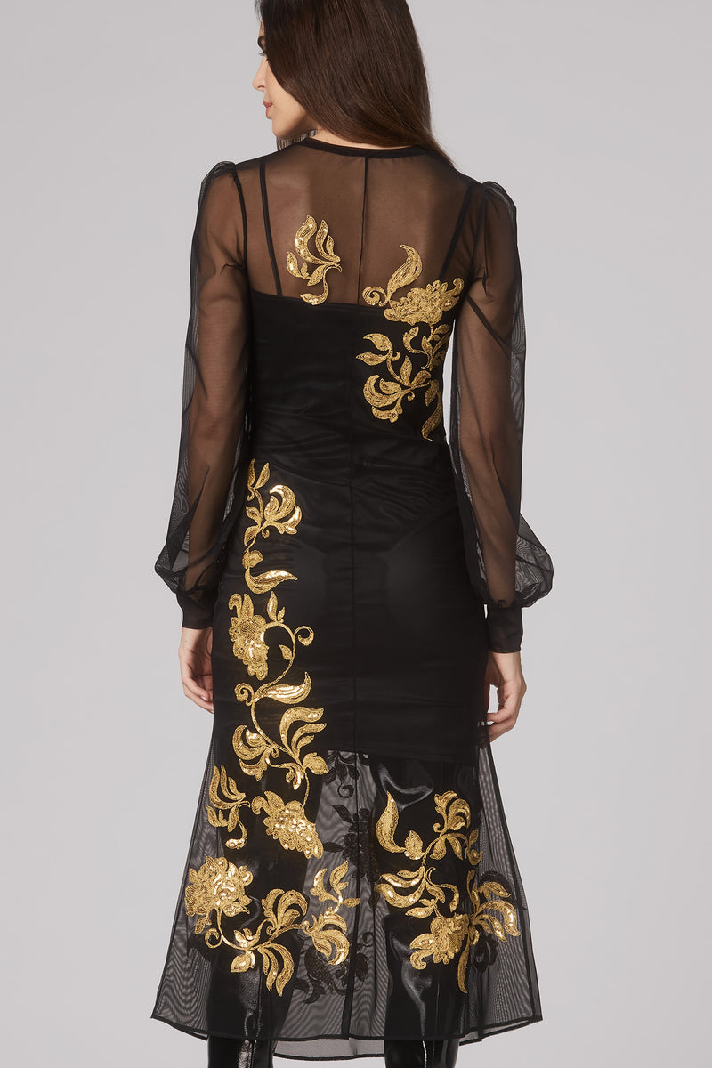 Adorn Dress Black