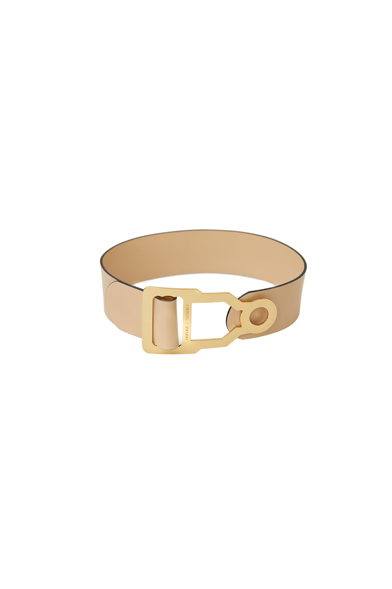 Radical Leather Belt Nude