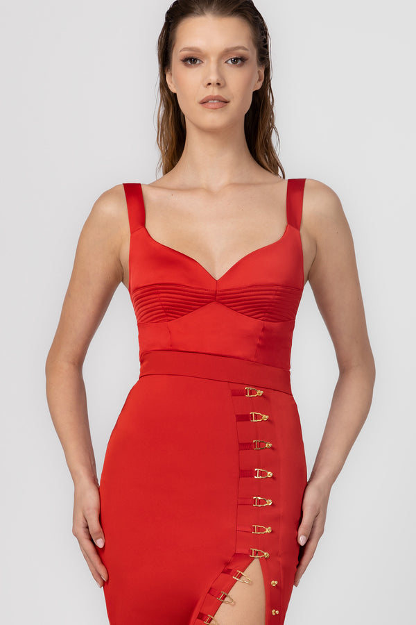 Haze Bra Top Red