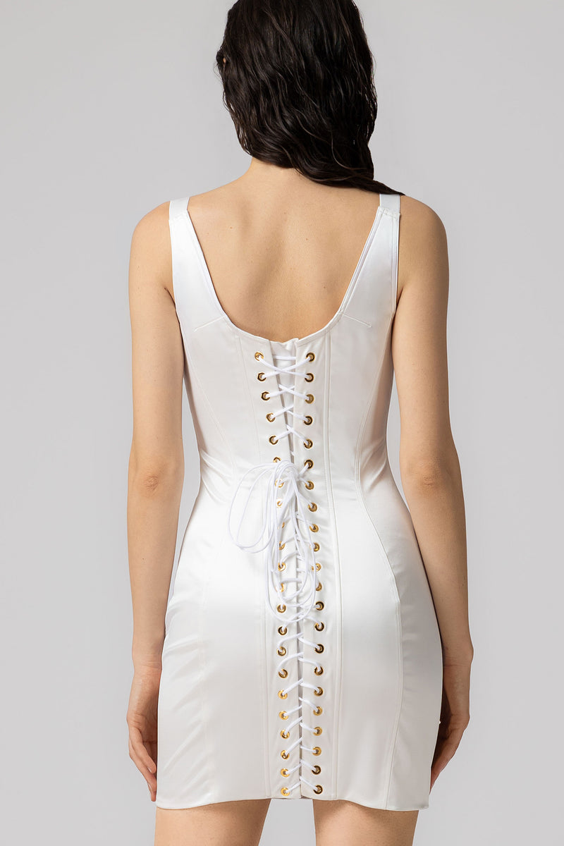 Corset Dress White