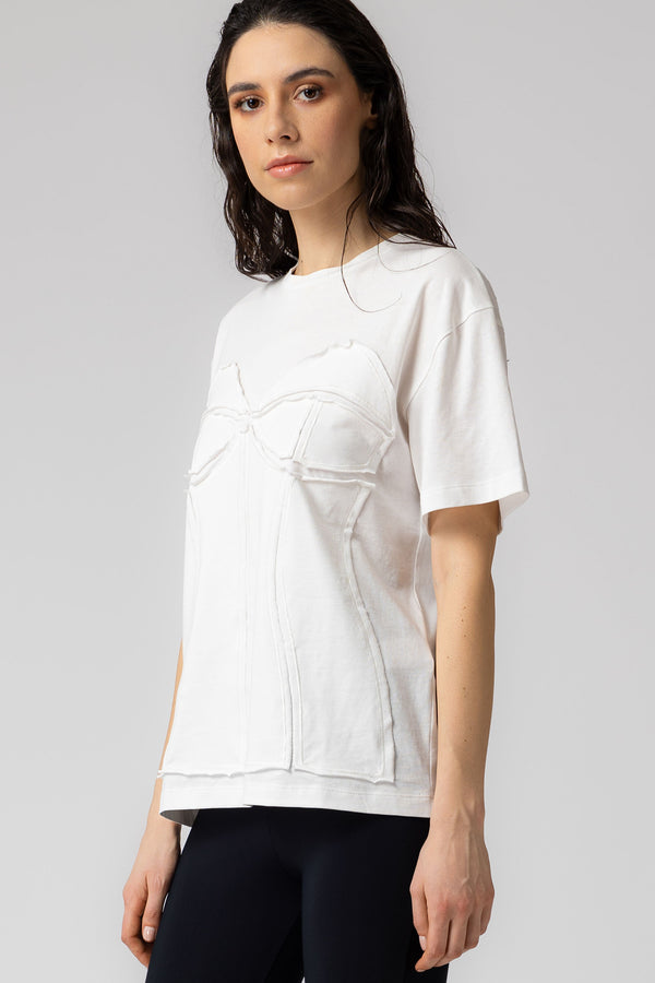 Deconstructed T-Shirt White