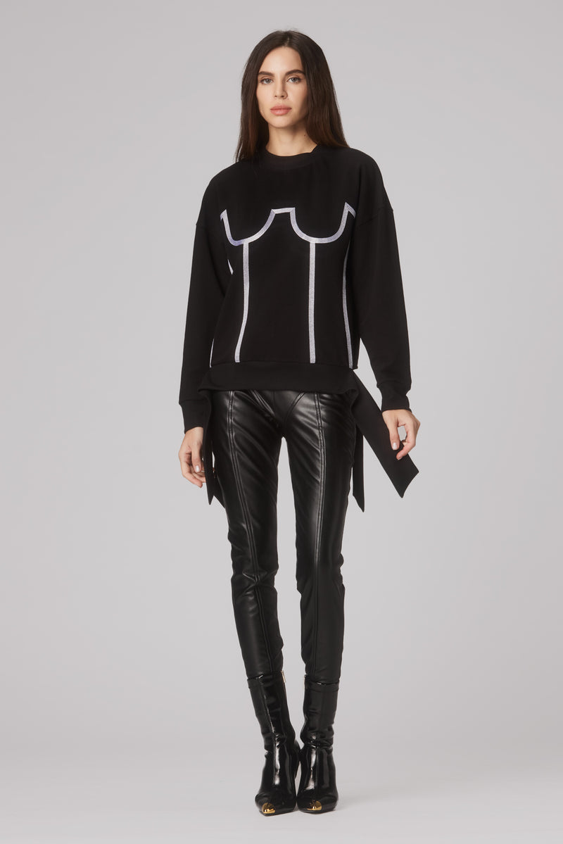 Draft Sweatshirt Black
