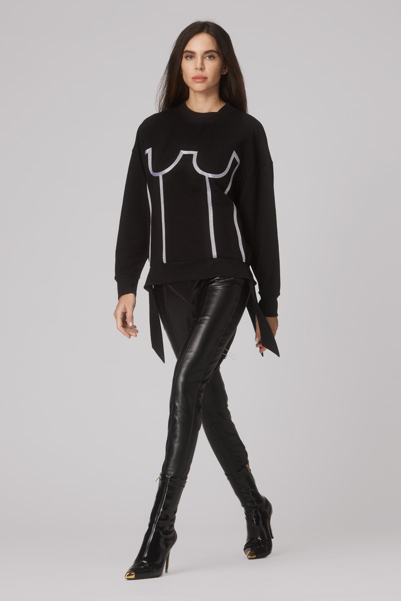 Draft Sweatshirt Black