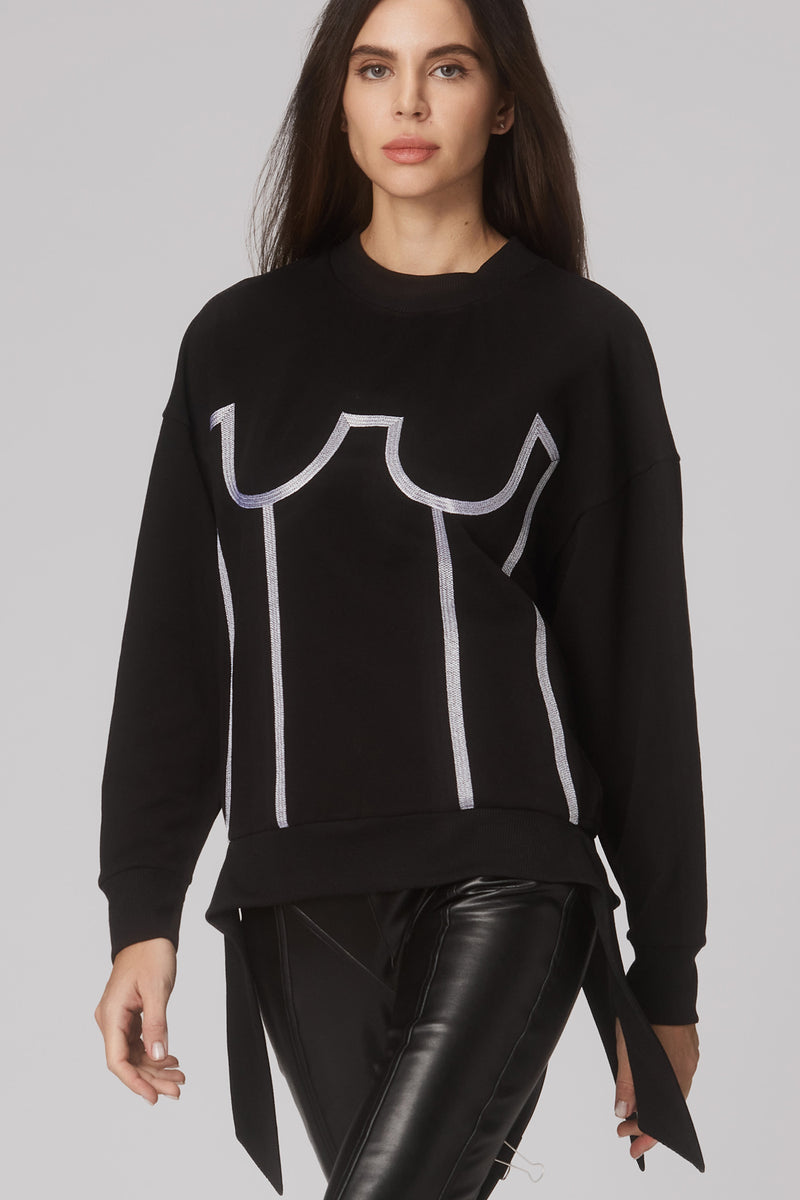 Draft Sweatshirt Black