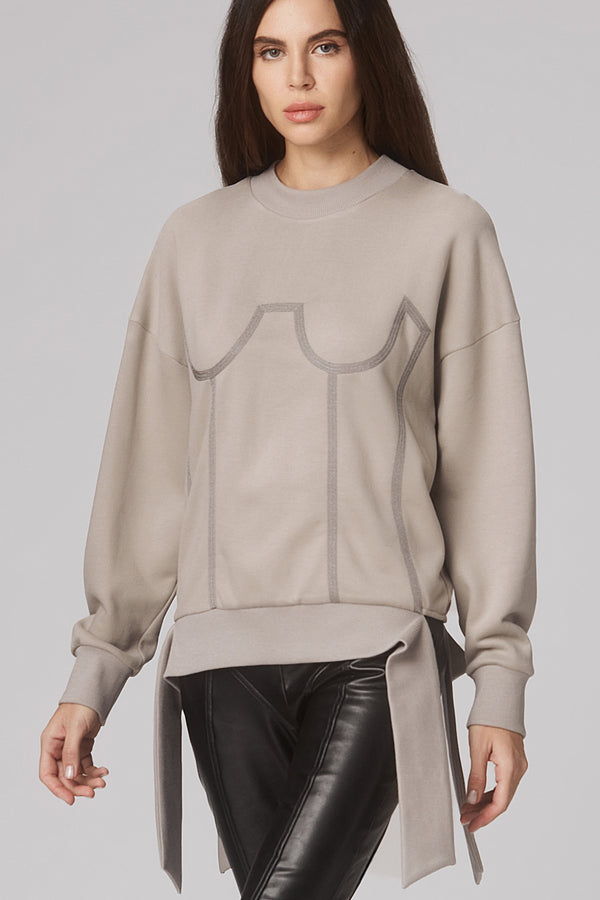 Draft Sweatshirt Gray
