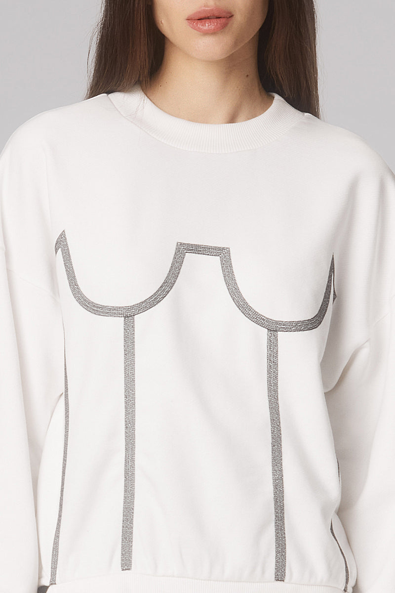 Draft Sweatshirt White