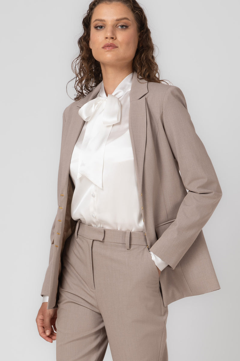 Formal Blazer Sand
