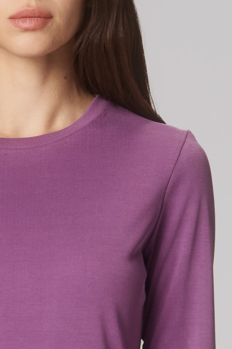 Garter Blouse Plum