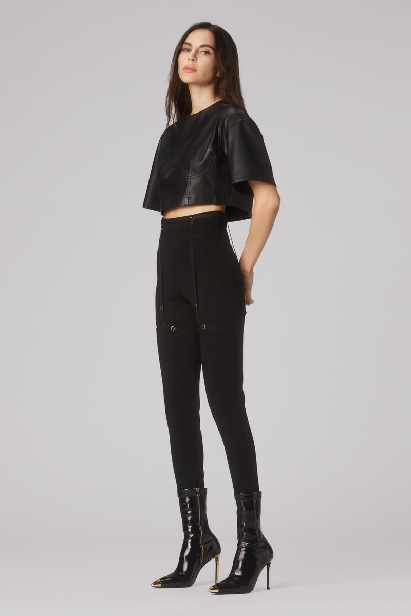 Harness Leggings Black