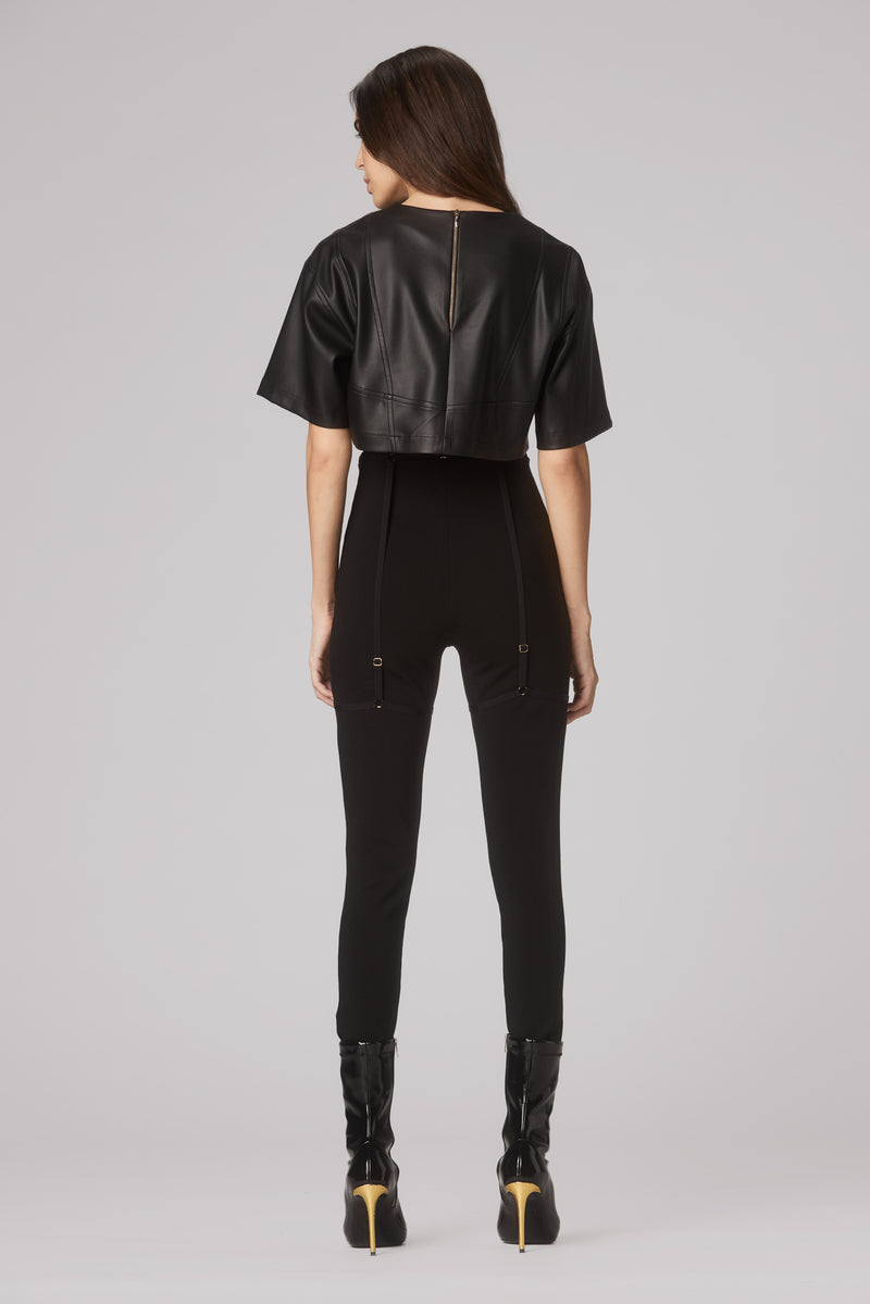 Harness Leggings Black
