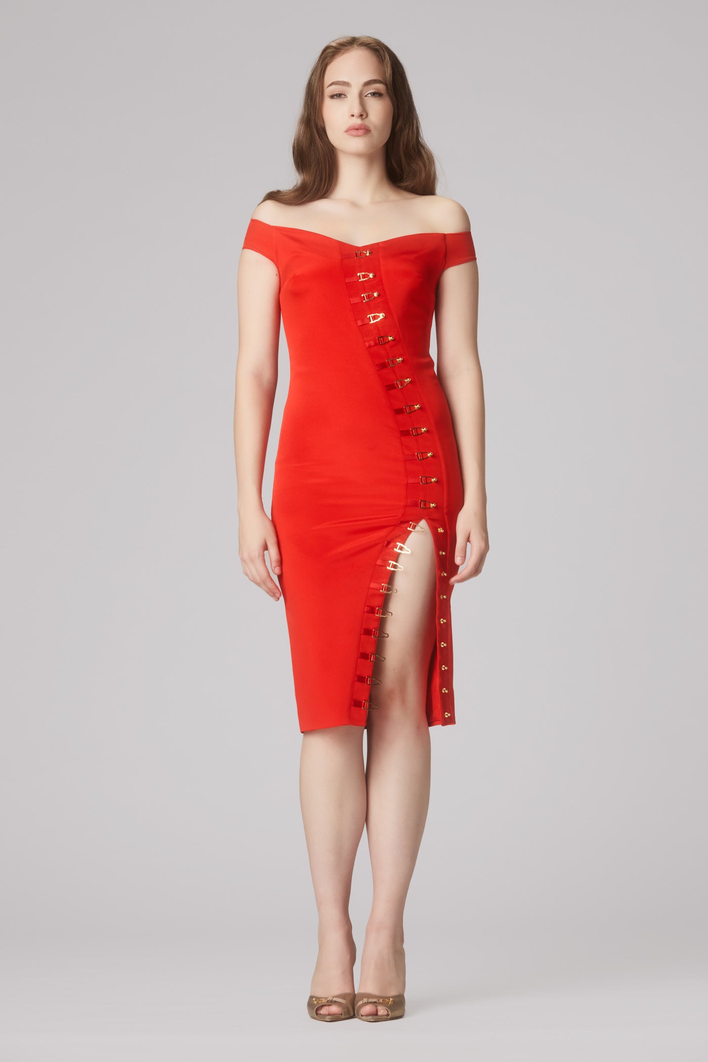Ivy Dress Red