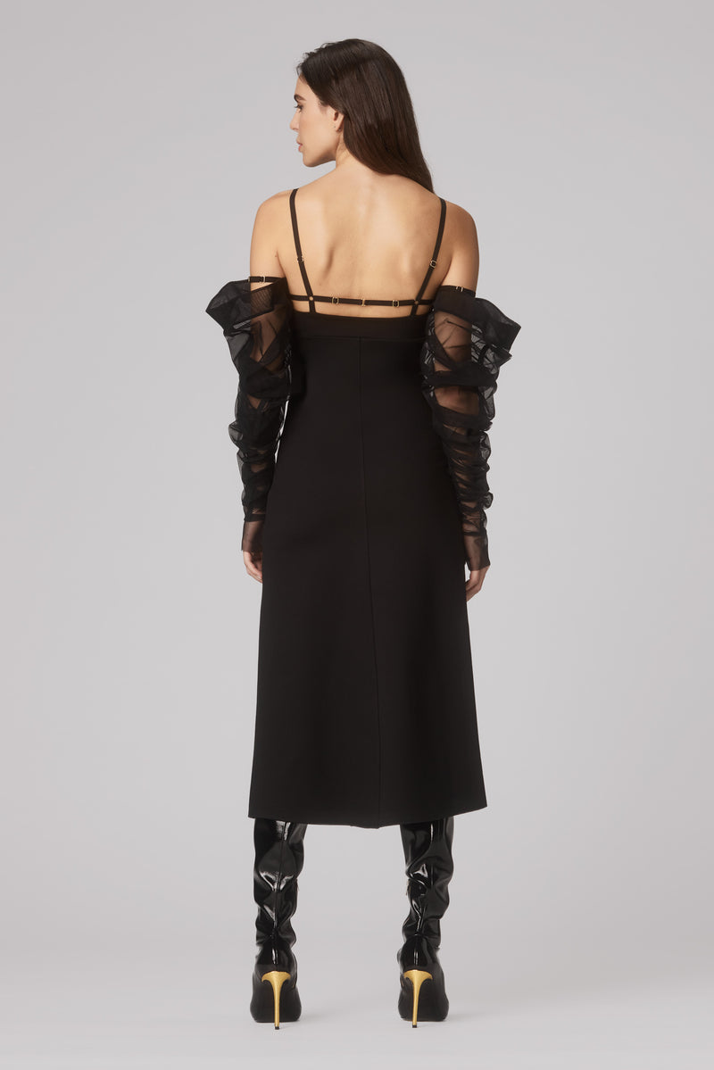 Outline Dress Black