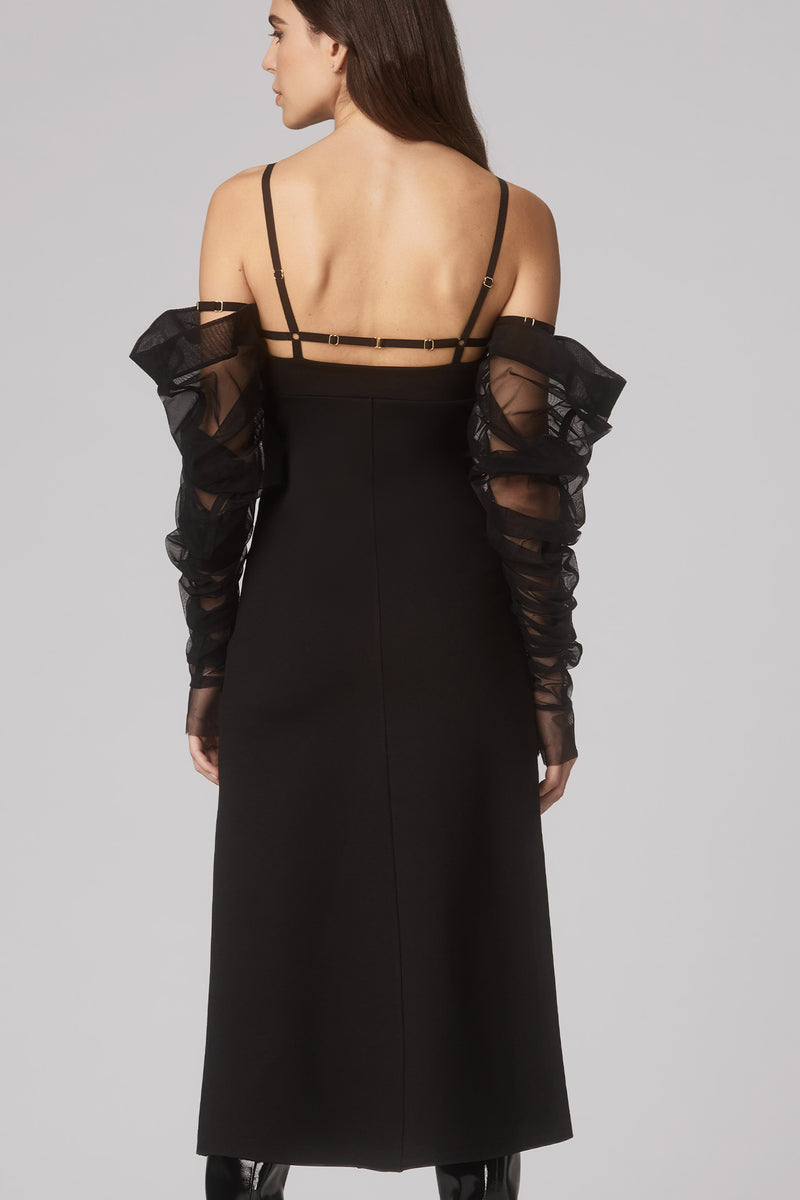 Outline Dress Black