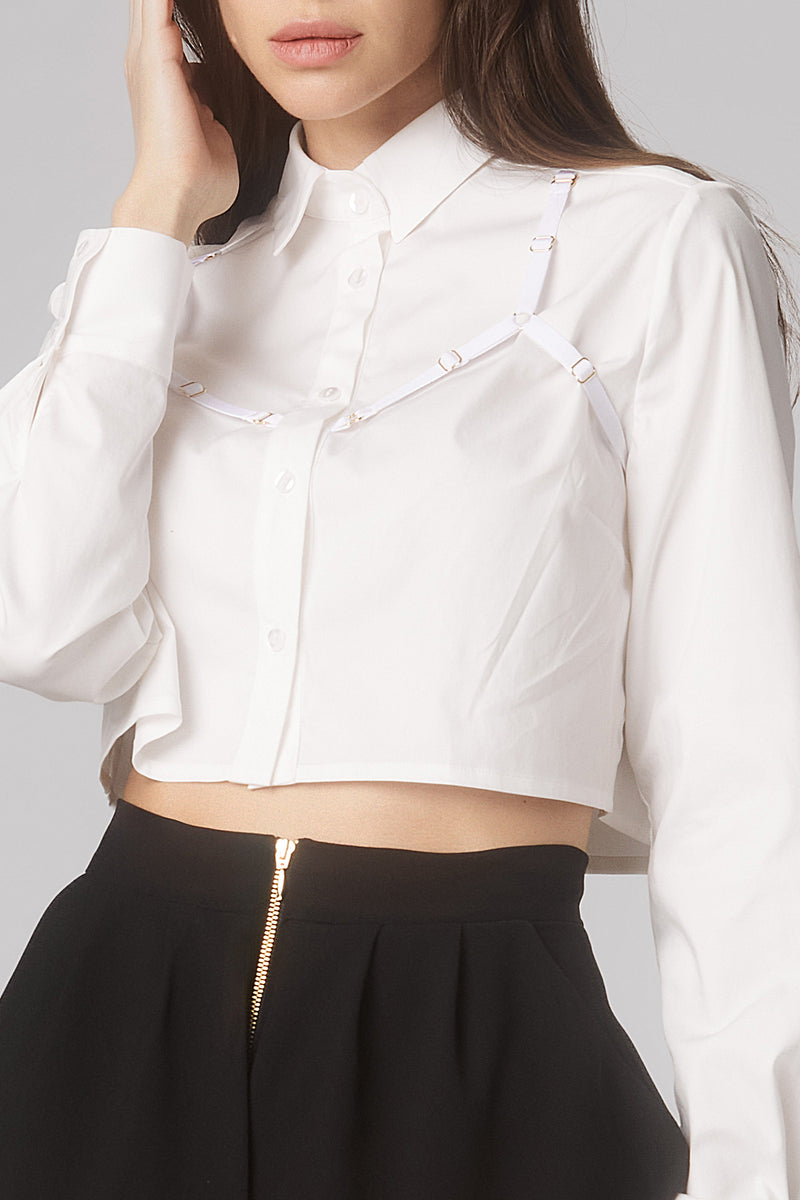 Outline Shirt White