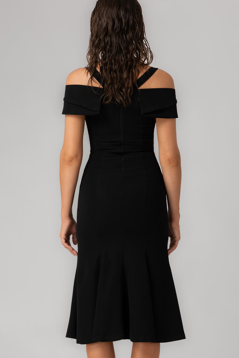 Sculpt Dress Black