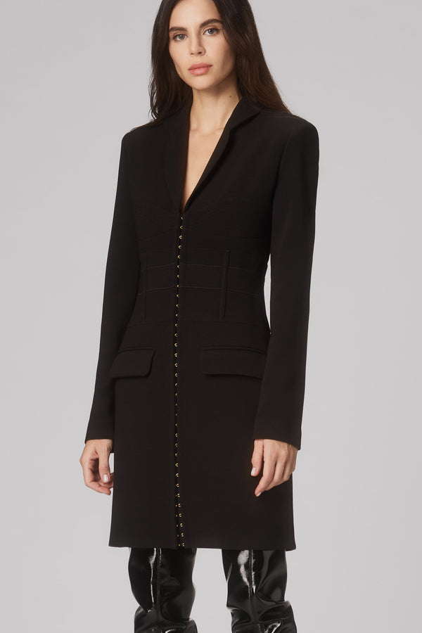 Tomboy Blazer Dress Black