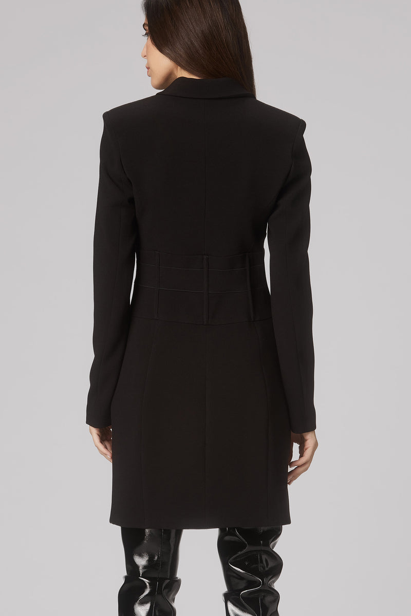 Tomboy Blazer Dress Black