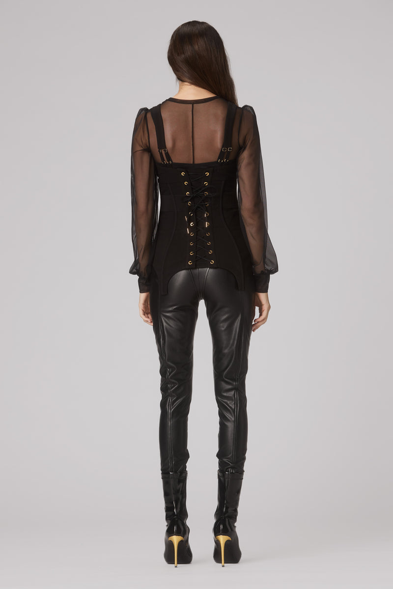 Tomboy Corset Black