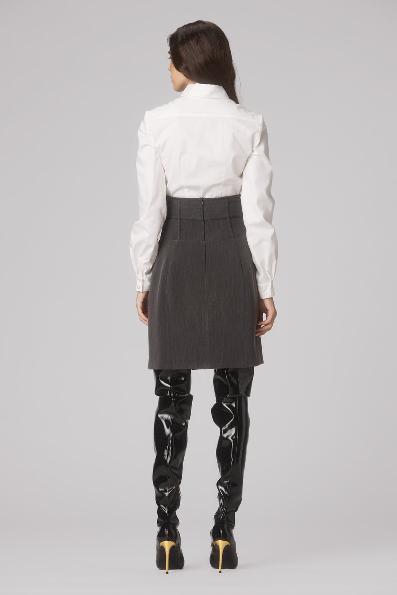 Tomboy Skirt Gray