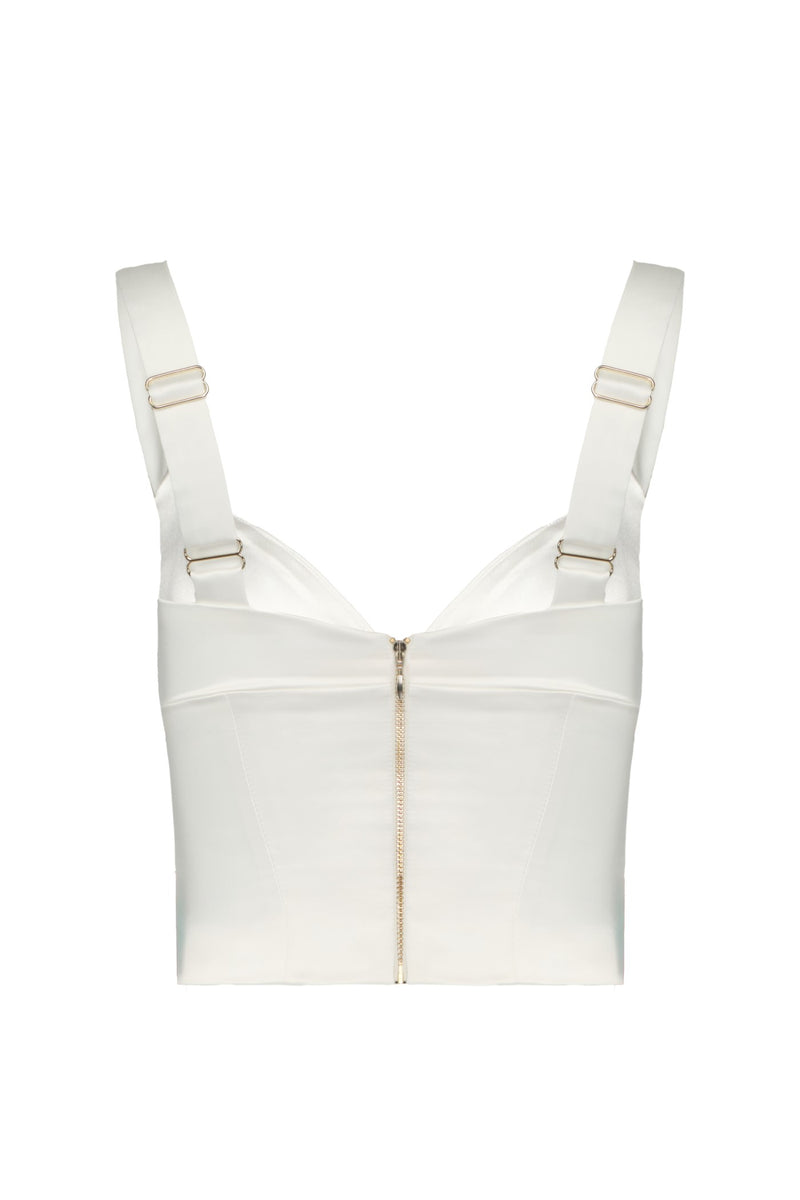 Haze Corset White