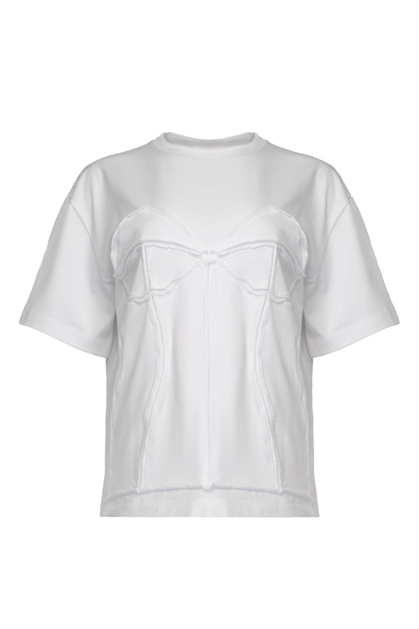 Deconstructed T-Shirt White