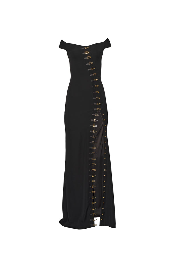 Ivy Long Dress Black