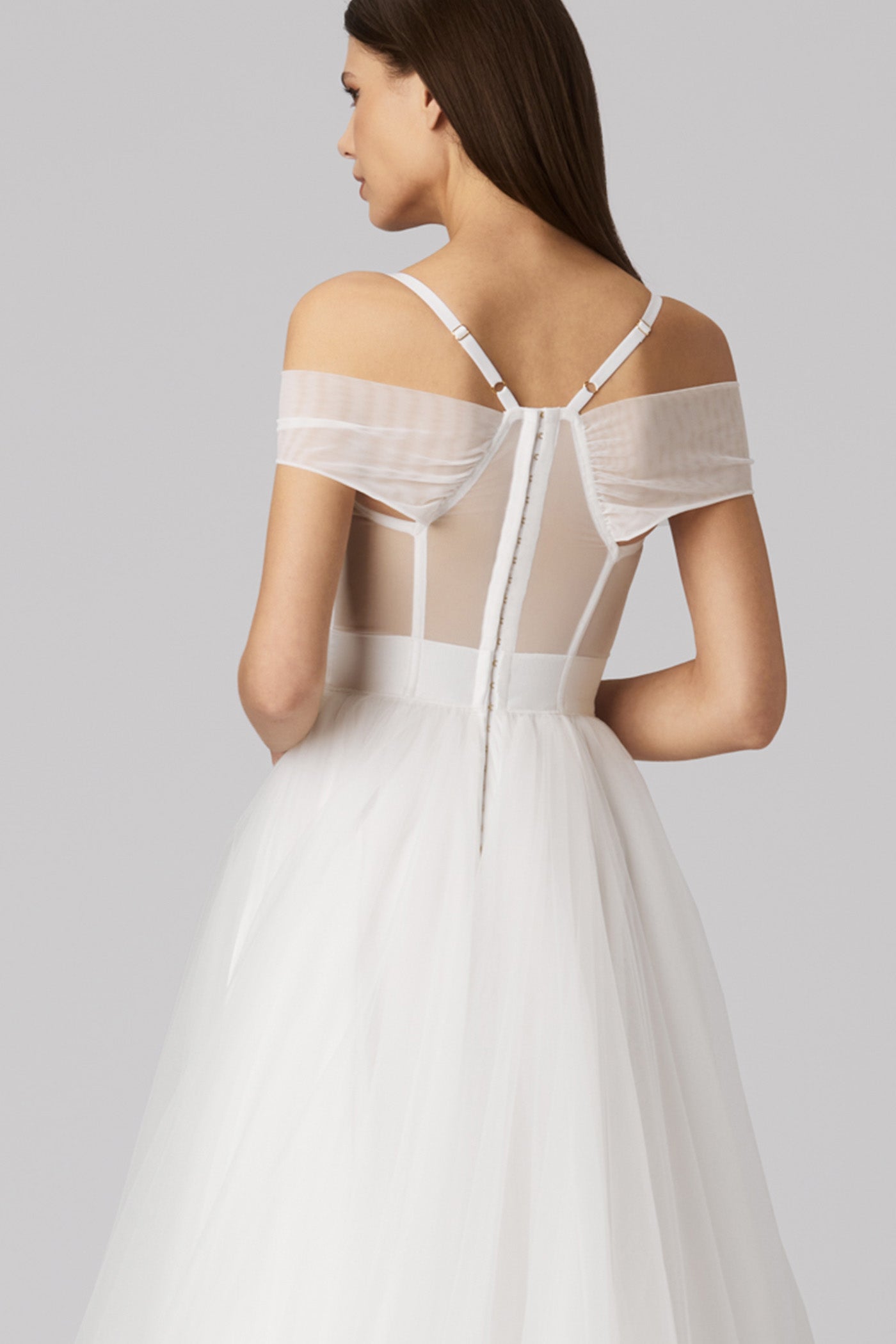 Academic Long Dress White