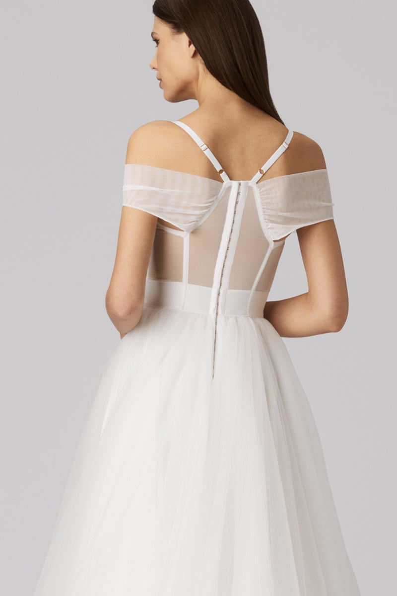Academic Long Dress White