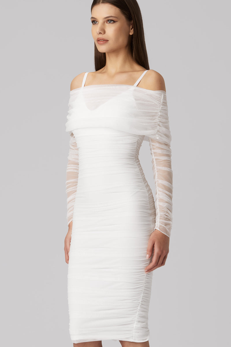 Unveil Dress White