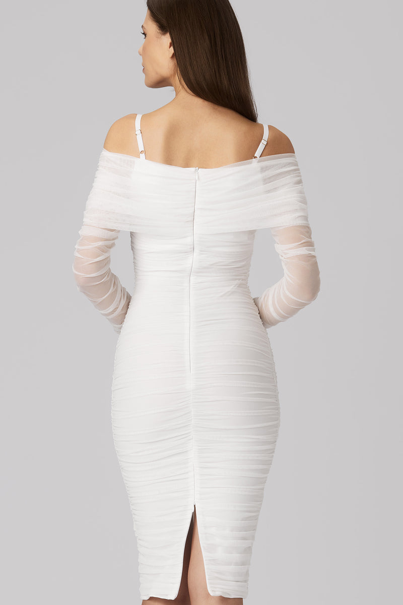 Unveil Dress White