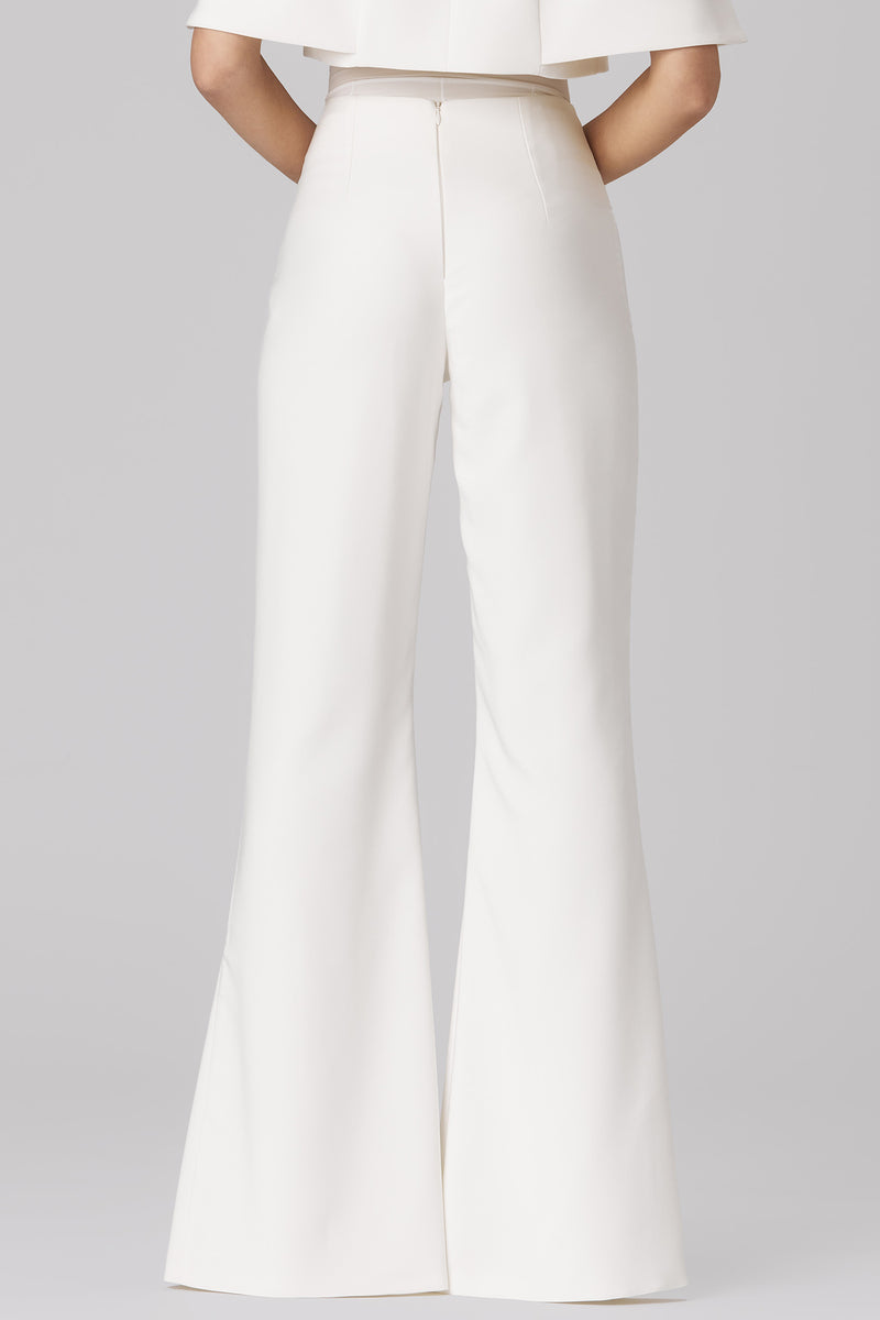 Snap Trousers White
