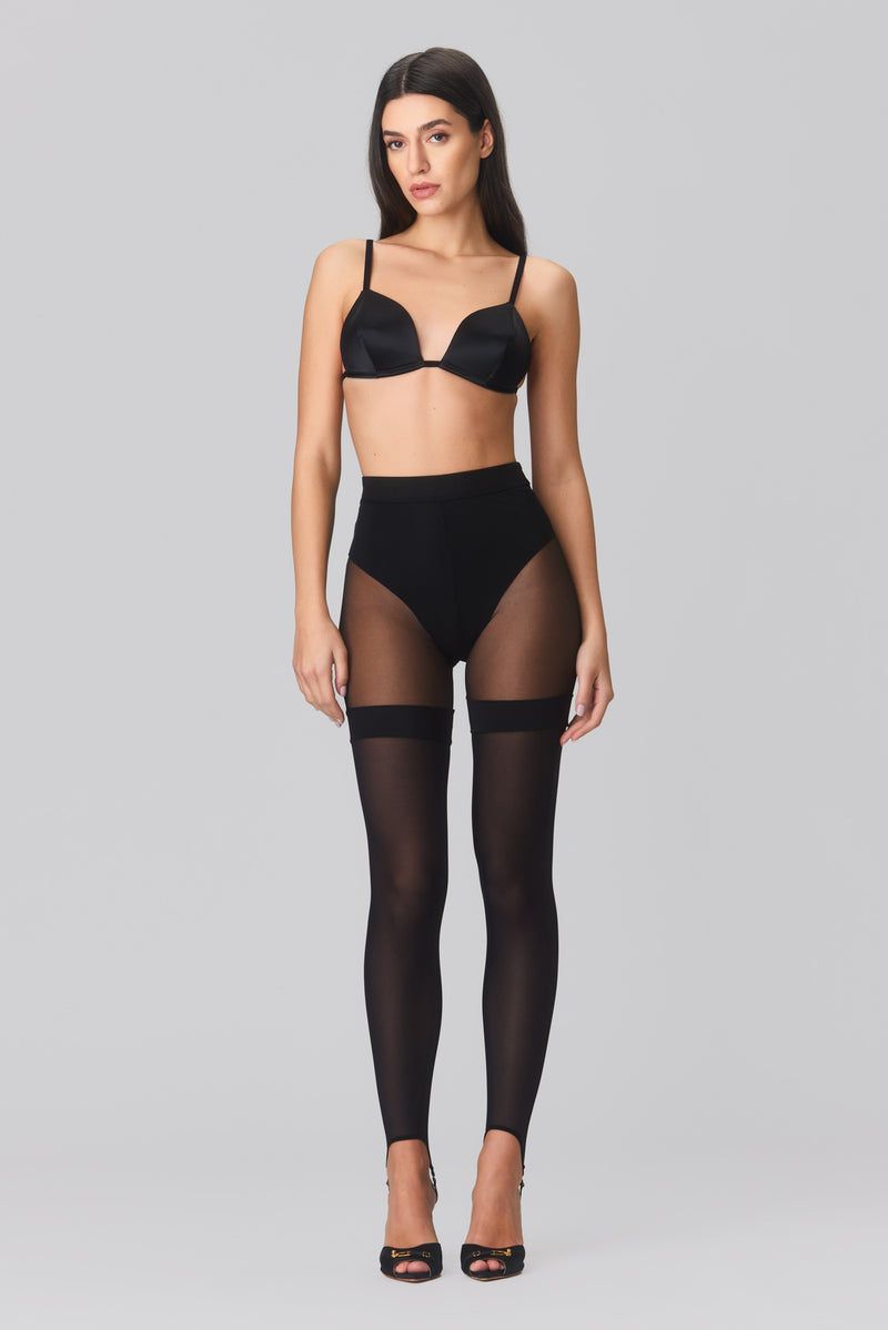 Hold-Up Leggings Black