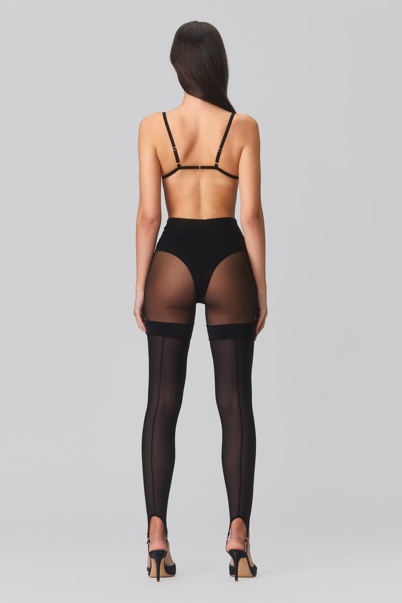 Hold-Up Leggings Black