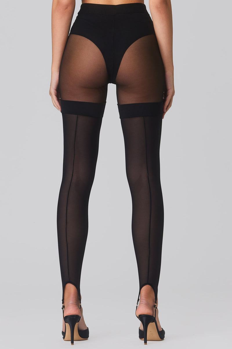 Hold-Up Leggings Black