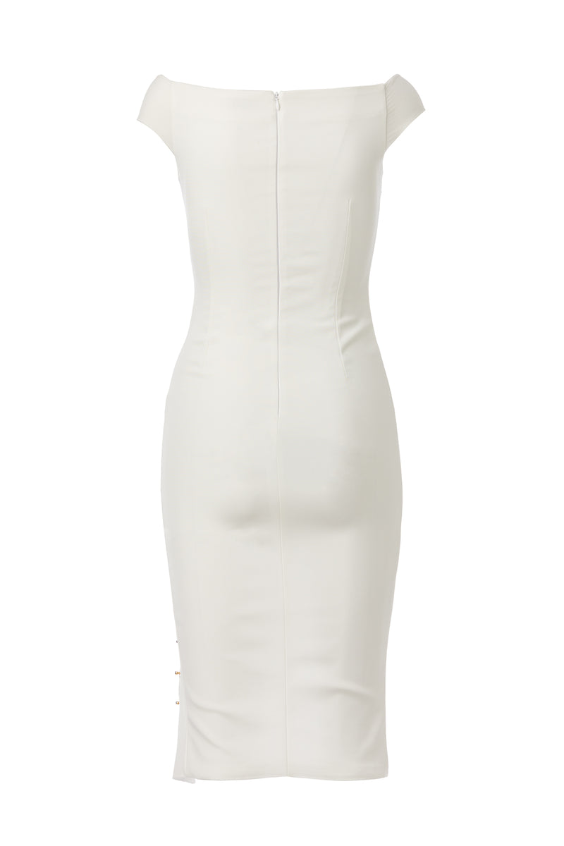 Ivy Dress White