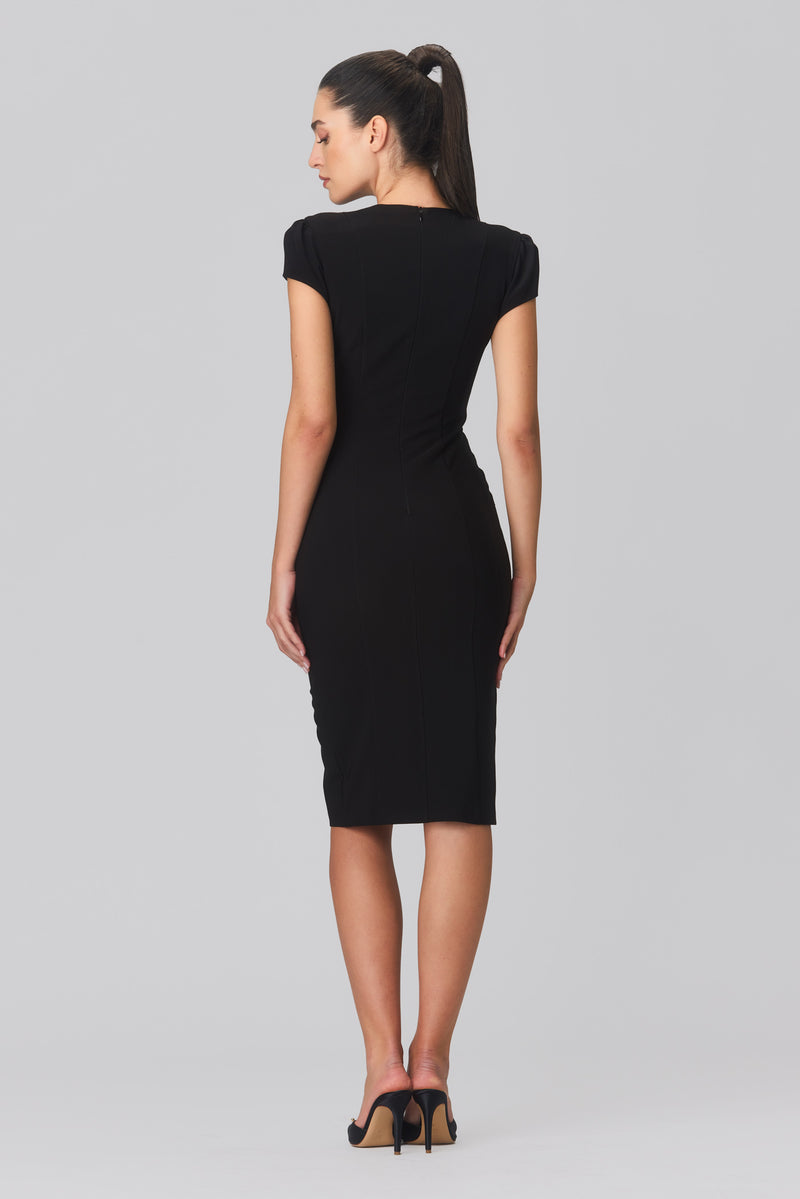 Snap Dress Black