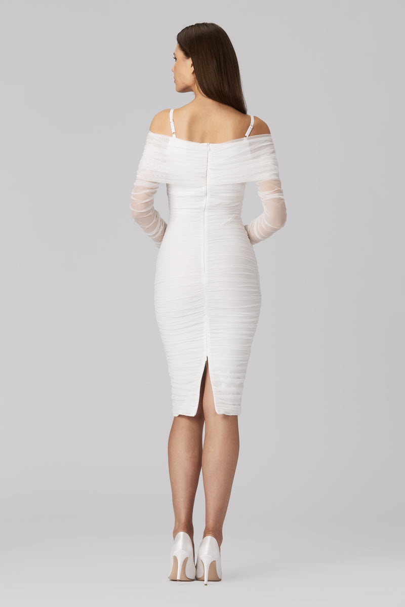 Unveil Dress White