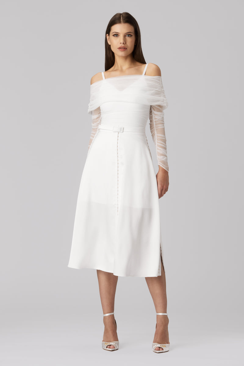 Unveil Bodysuit White