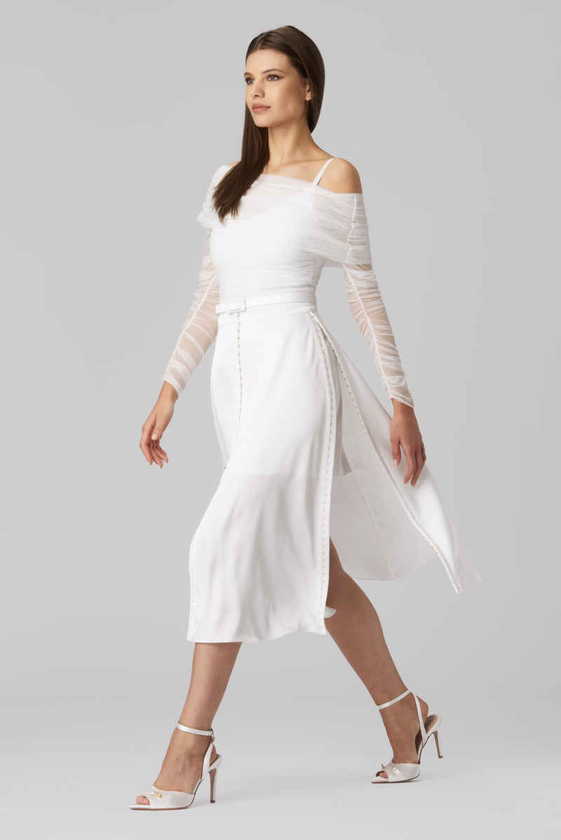 Unveil Bodysuit White