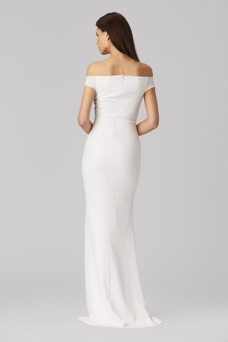 Ivy Long Dress White