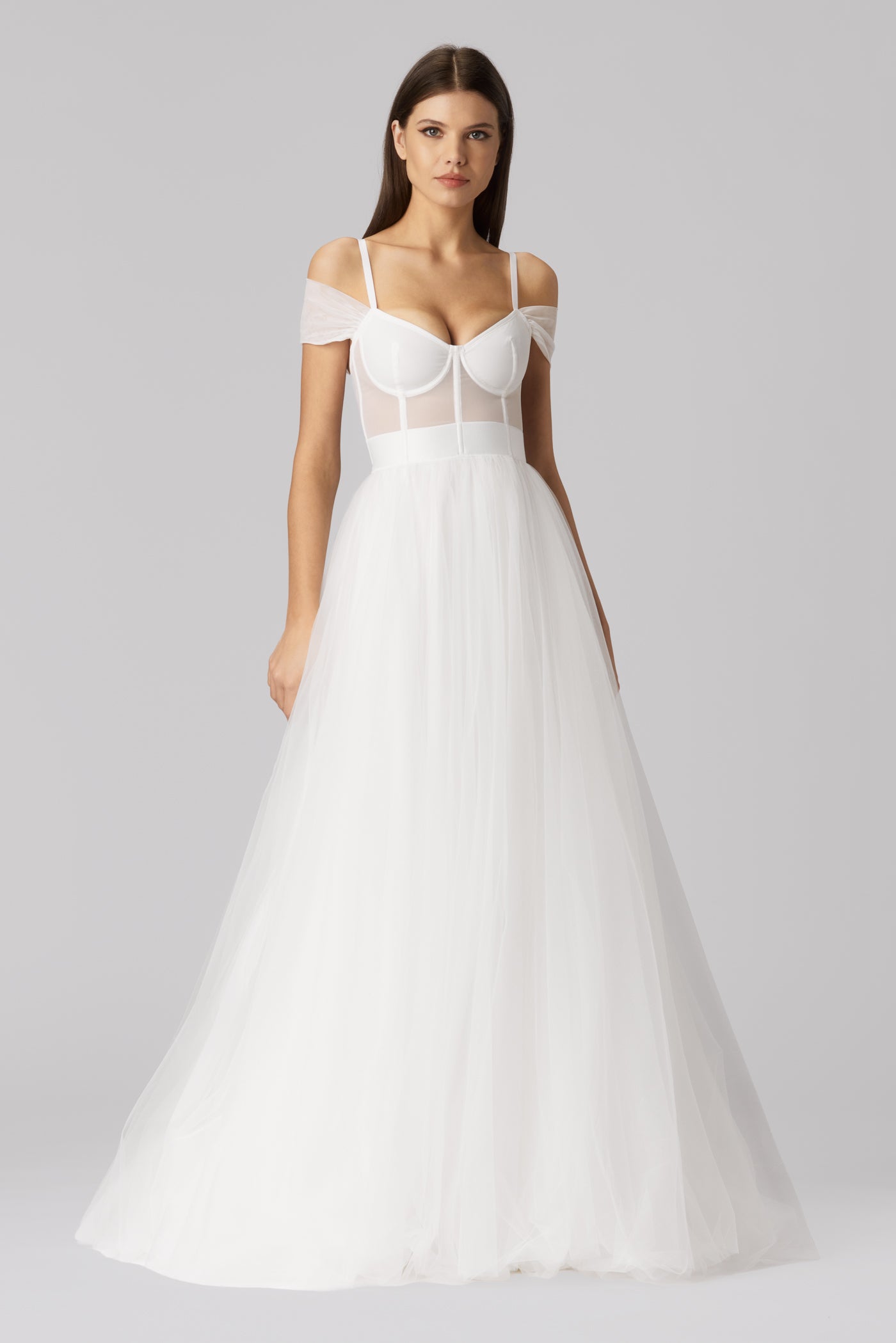 Academic Long Dress White