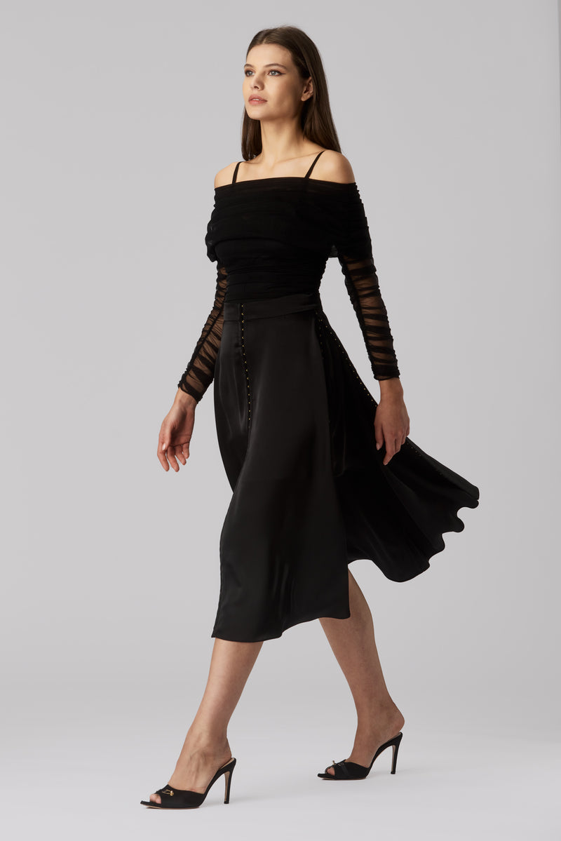 Unveil Bodysuit Black